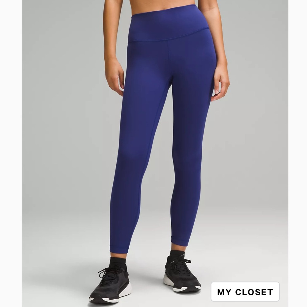 Lululemon Wunder Train 25” Leggings - Larkspur Sz 10